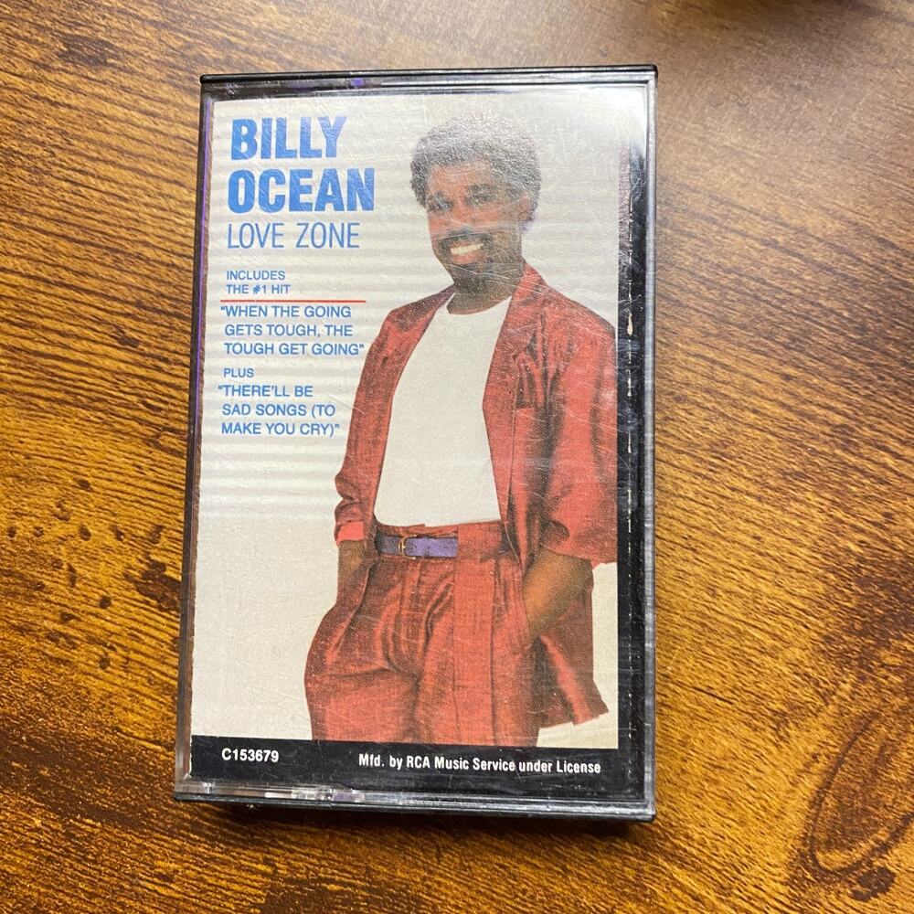 Love Zone by Billy Ocean (Cassette, 1986, Jive (USA))